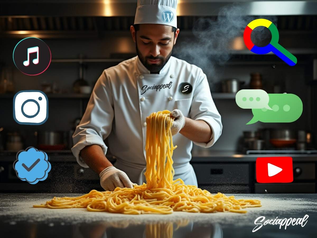 Sociappeal pasta no brand